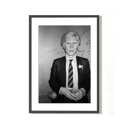 Andy Warhol at the Mudd Club, 1979