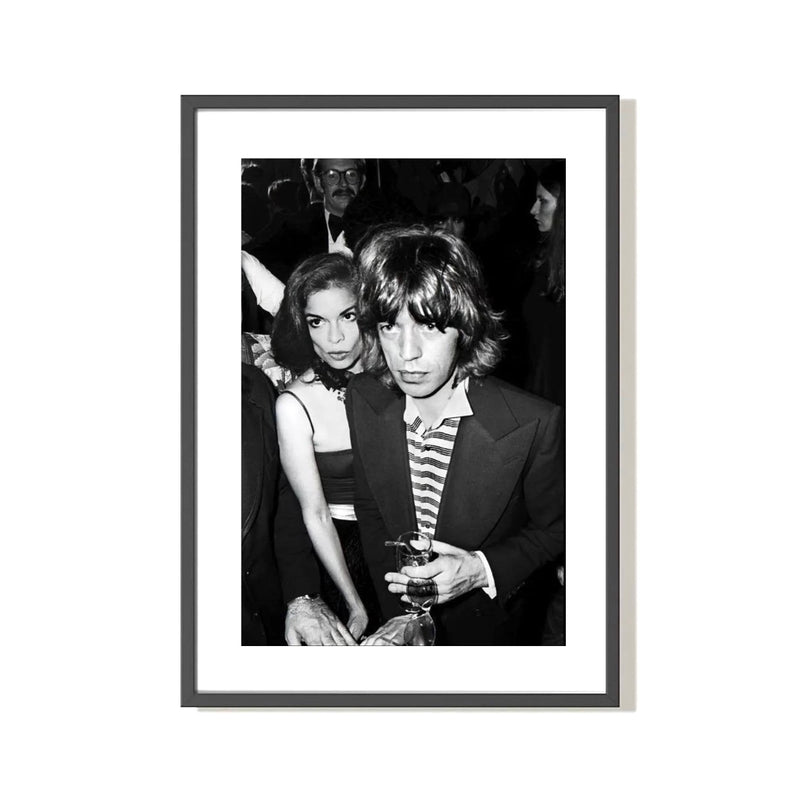 Bianca and Mick Jagger, 1976