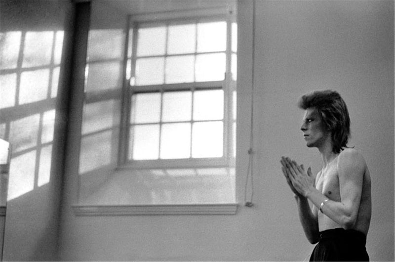 David Bowie, Praying By Windows, Scotland, Summer 1973