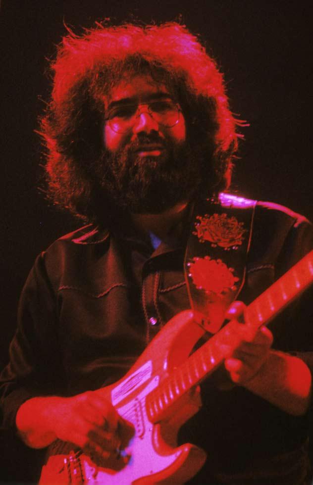Jerry Garcia of The Grateful Dead, 1972