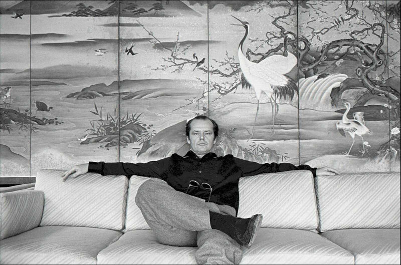 Jack Nicholson at the Carlyle Hotel, 1981
