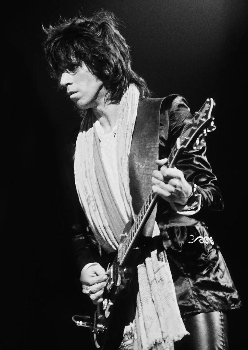 Keith Richards photographed in 1975 by Mick Rock. – LA MAISON REBELLE