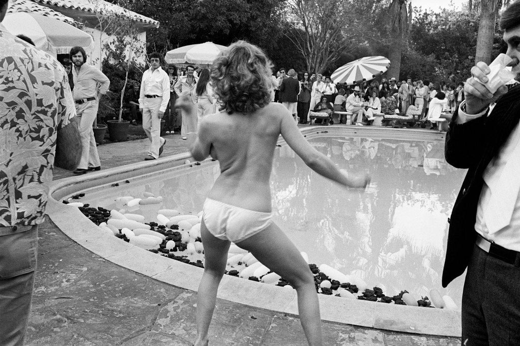 Beverly Hills, Swim Party, 1977, Brad Elterman, limited edition, signed, art gallery, fine art, photography, home decor, decor, wall decor, art, La Maison Rebelle, gift shop, Los Angeles