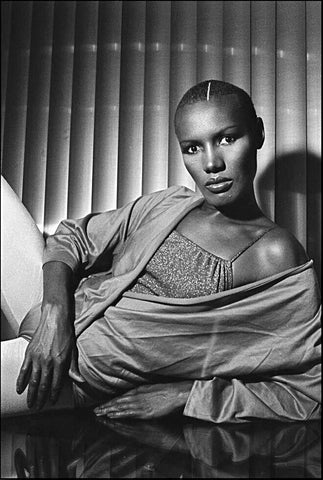 Grace Jones strikes a sultry pose in NYC September 21, 1978 – LA