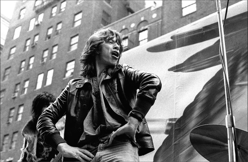 Mick Jagger, Greenwich Village, NYC, 1975 - LA MAISON REBELLE