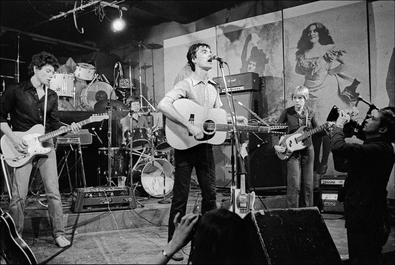 Talking Heads, CBGB, 1977, LA MAISON REBELLE, art gallery, home decor, best gallery los angeles, black and white photo, live performance, cbgb, rock n roll photography.