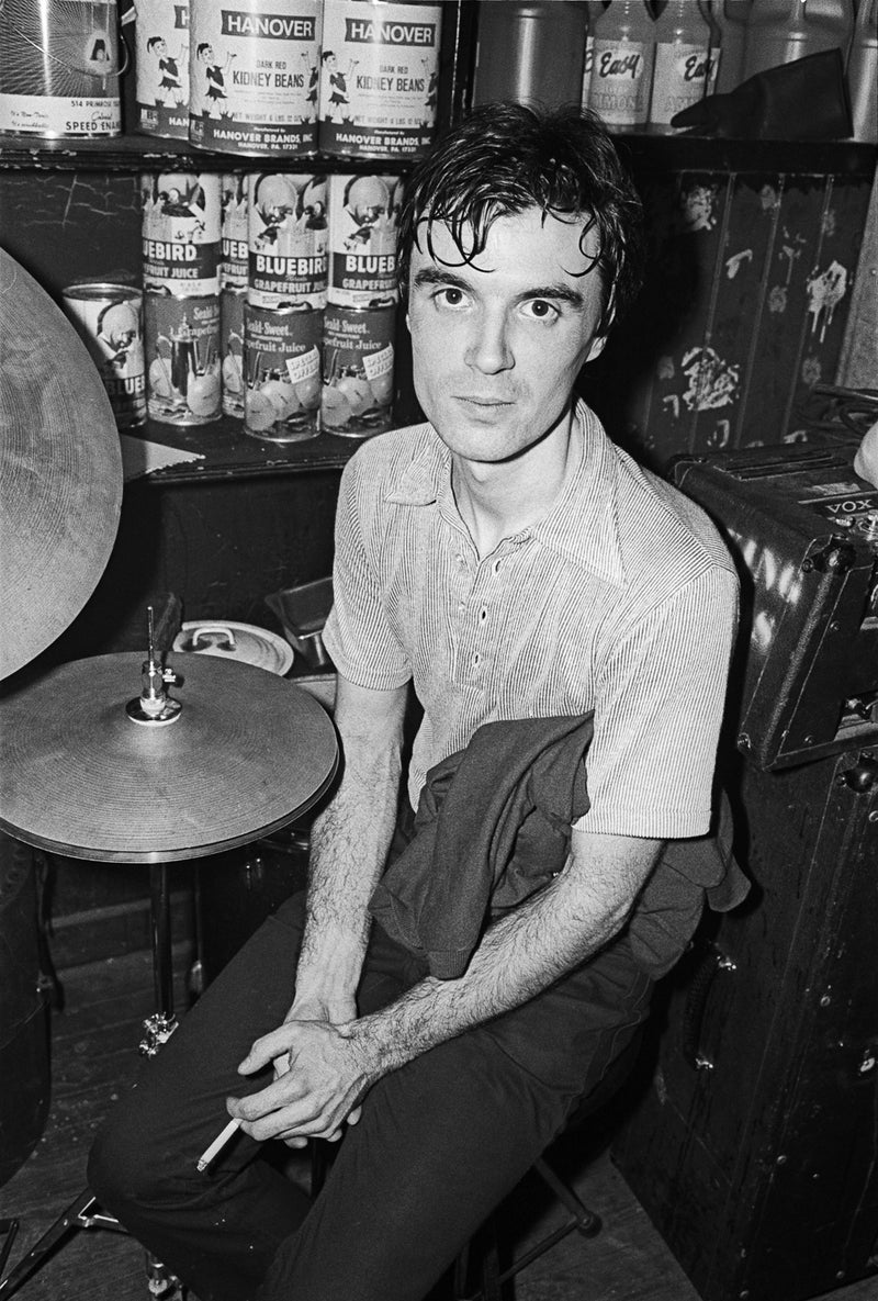 David Byrne Backstage, 1977