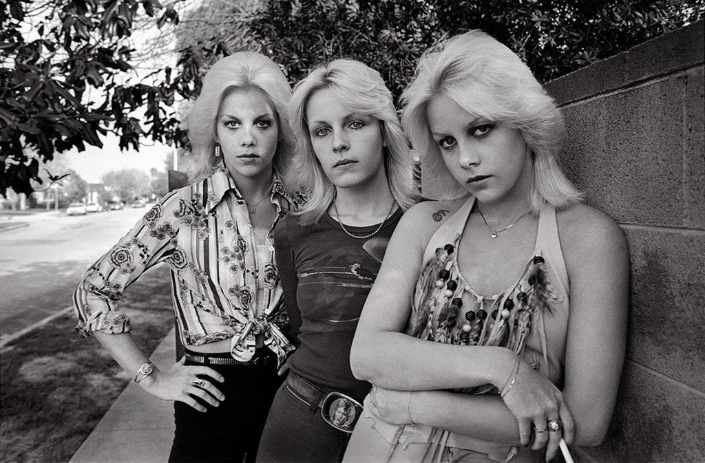 Cherie Currie, Valley Chics, 1977, The Runaways, Brad Elterman, Fine art, photography, home decor, wall decor, interior design, La Maison Rebelle, gift shop, Los Angeles, fine art photography, signed, limited edition, art gallery, gallery, hollywood