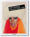 Andy Warhol, Polaroids book, grace jones, mick jagger, nyc, blondie debbie harry, bianca jagger, lou reed, nico, collectors, coffee table book, hardcover, color photos, taschen, books, la maison rebelle, art gallery los angeles, yves saint laurent, karl lagerfeld, basquiat, portrait, art.
