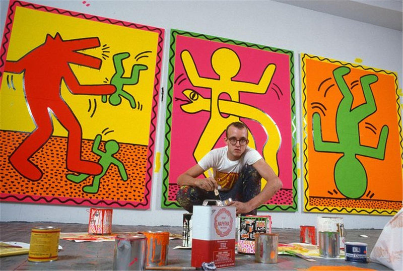 Keith Haring, NYC Studio, 1983 - LA MAISON REBELLE