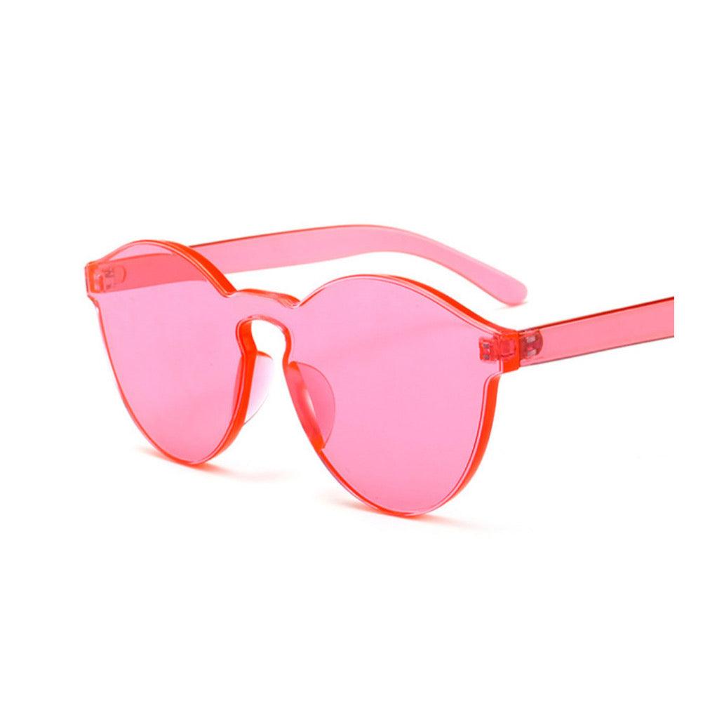 Candy Colored Rimless Sunglasses – LA MAISON REBELLE